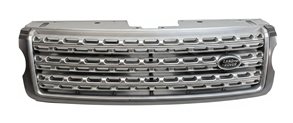 Thumbnail 2: 13-17 LAND RANGE ROVER L405 FRONT UPPER CENTER HOOD PRIMARY GRILLE (GRAY/SILVER)