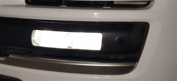 Thumbnail 2: 13-17 RANGE ROVER SPORT (L405 L494) FRONT LEFT DRIVER LED FOGLIGHT LIGHT LAMP