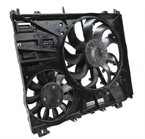 16 LAND RANGE ROVER SPORT L494 3.0L DIESEL ENGINE RADIATOR COOLING FAN ASSEMBLY