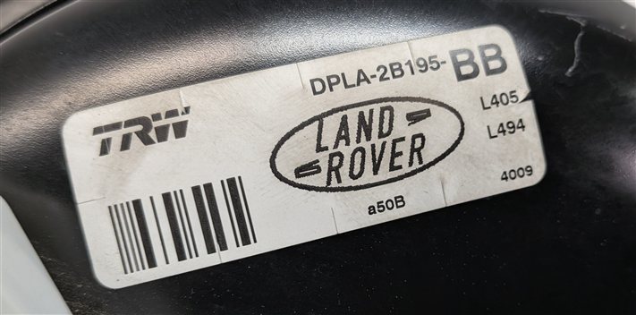 Thumbnail 6: 2014-2016 RANGE ROVER SPORT (L405 L494) POWER BRAKE BOOSTER w/ MASTER CYLINDER