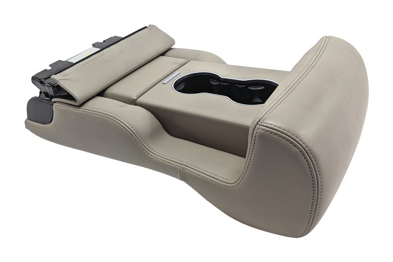 Thumbnail 6: 16-17 RANGE ROVER L405 REAR 2ND ROW CENTER SEAT BACK ARMREST CUPHOLDER (Almond)