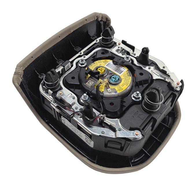 Thumbnail 6: 14-17 RANGE ROVER SPORT (L405 L494) 3.0L STEERING WHEEL AIRBAG AIR BAG (ALMOND)