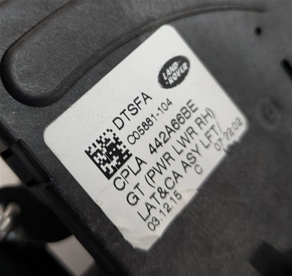 Thumbnail 6: 2016 RANGE ROVER (L405) REAR RIGHT TRUNK LIFTGATE HATCH LID LOCK LATCH ACTUATOR
