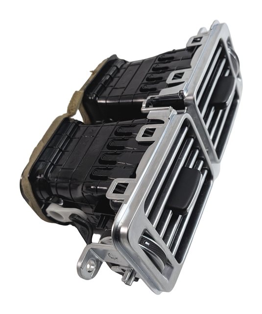 Thumbnail 6: 2016 RANGE ROVER (L405) REAR CENTER CONSOLE HEAT AIR AC HVAC VENT (Black)