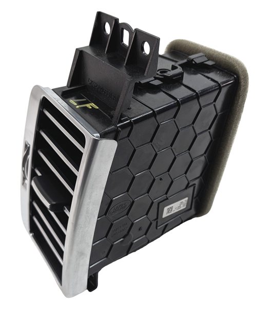 Thumbnail 3: 2016 RANGE ROVER (L405) FRONT LEFT DRIVER DASH HEAT AIR AC HVAC VENT (Black)