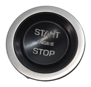 Thumbnail 2: 17-20 ROVER SPORT VELAR L405 L494 L462 L560 IGNITION START STOP SWITCH w/TRIM