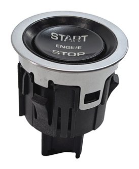 Thumbnail 3: 17-20 ROVER SPORT VELAR L405 L494 L462 L560 IGNITION START STOP SWITCH w/TRIM