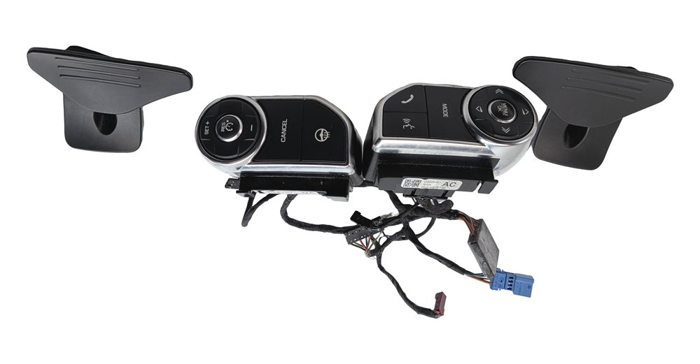 Thumbnail 2: 2016 RANGE ROVER L405 DRIVER STEERING WHEEL CONTROL SWITCH PADDLE SHIFTER SET/4