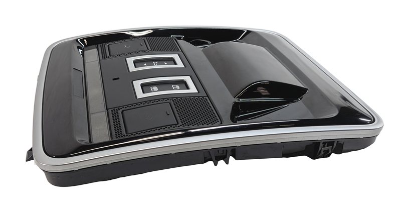 Thumbnail 4: 2016 RANGE ROVER (L405) FRONT INTERIOR DOME MAP READING LIGHT LAMP (Black)