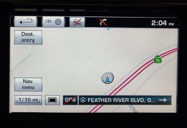 2016 LAND RANGE ROVER CENTER DASH GPS NAVIGATION INFORMATION TOUCH SCREEN