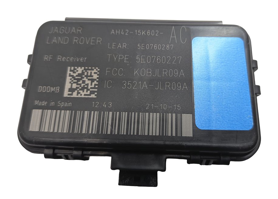 Thumbnail 6: 2016 RANGE ROVER (L405) KEYLESS ENTRY SIGNAL RECEIVER CONTROL MODULE