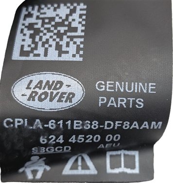 Thumbnail 4: 2016 RANGE ROVER (L405) REAR LEFT CENTER RIGHT SEATBELT RETRACTOR SET/3 (Almond)