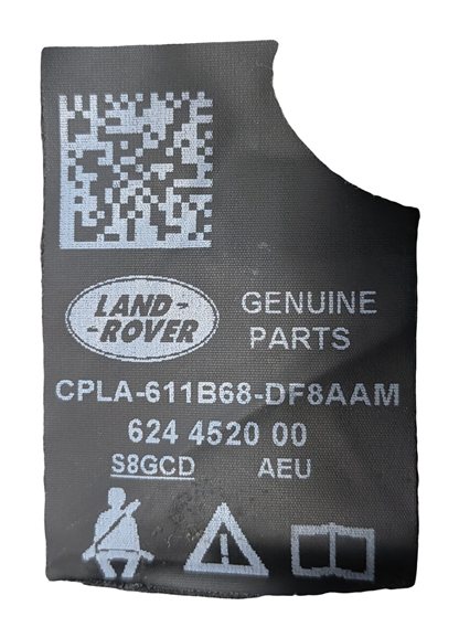 Thumbnail 6: 2016 RANGE ROVER (L405) REAR LEFT CENTER RIGHT SEATBELT RETRACTOR SET/3 (Almond)