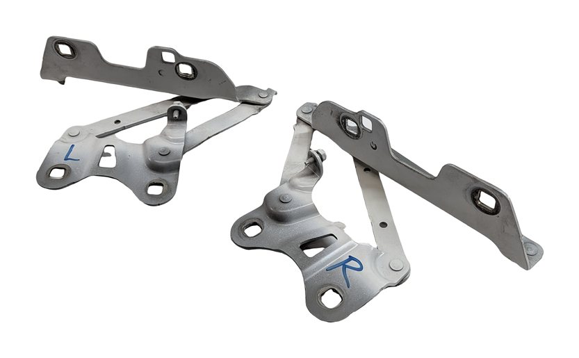 Thumbnail 2: 2013-2022 RANGE ROVER SPORT (L405 L494) LEFT & RIGHT HOOD HINGE SET (White)