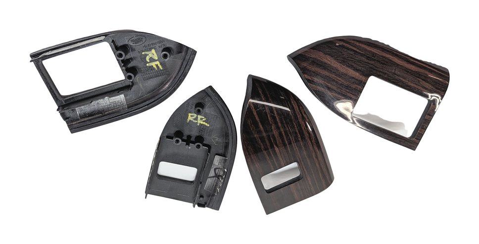 Thumbnail 24: 2016 RANGE ROVER (L405) INTERIOR DASH CENTER CONSOLE DOOR TRIM SET/15 (Walnut)