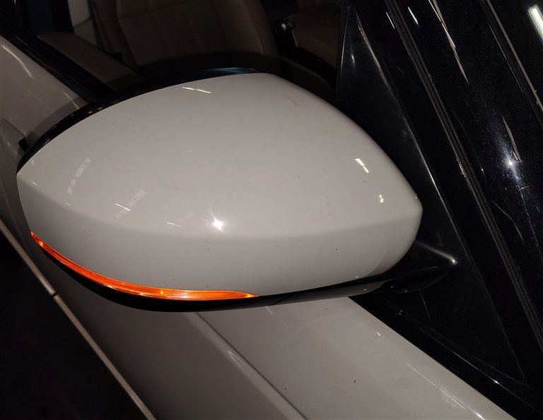Thumbnail 2: 14-17 RANGE ROVER L405 FRONT RIGHT AUTODIM BLIND SPOT CAMERA DOOR MIRROR (White)