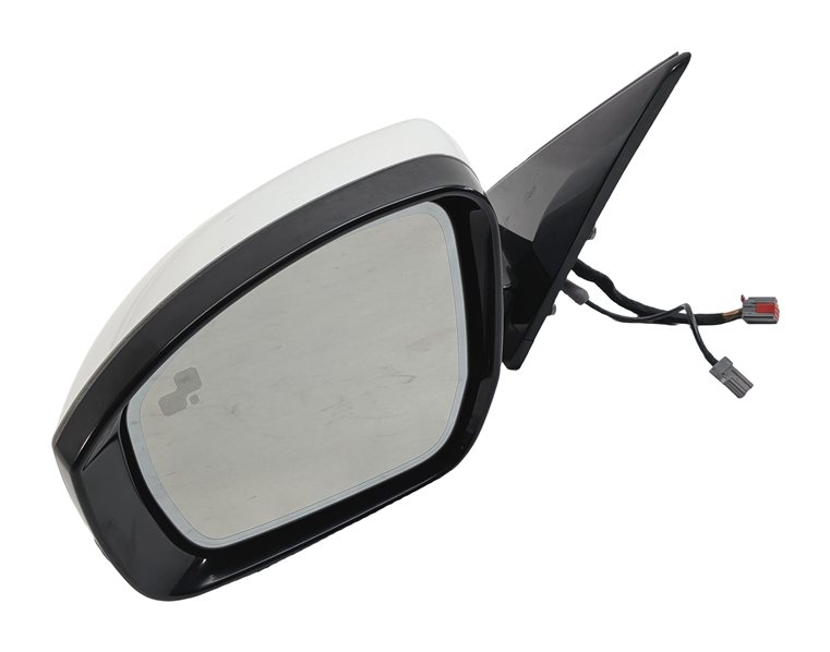 14-17 RANGE ROVER L405 LEFT DRIVER AUTODIM BLIND SPOT CAMERA DOOR MIRROR (White)