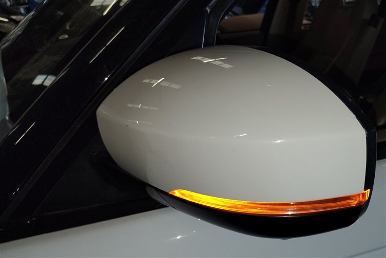 Thumbnail 2: 14-17 RANGE ROVER L405 LEFT DRIVER AUTODIM BLIND SPOT CAMERA DOOR MIRROR (White)