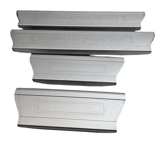 Thumbnail 2: 2016 RANGE ROVER (L405) FRONT/REAR INTERIOR DOOR SILL SCUFF TRIM SET/ 4