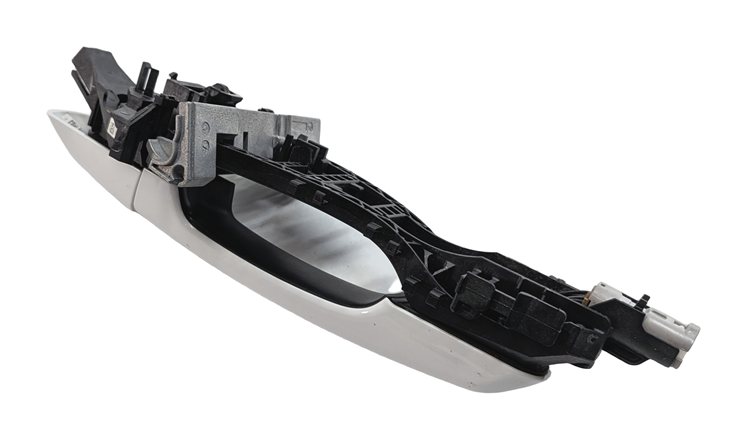Thumbnail 5: 12-17 RANGE ROVER EVOQUE L494 L405 L538 FRONT RIGHT PASSIVE DOOR HANDLE (White)