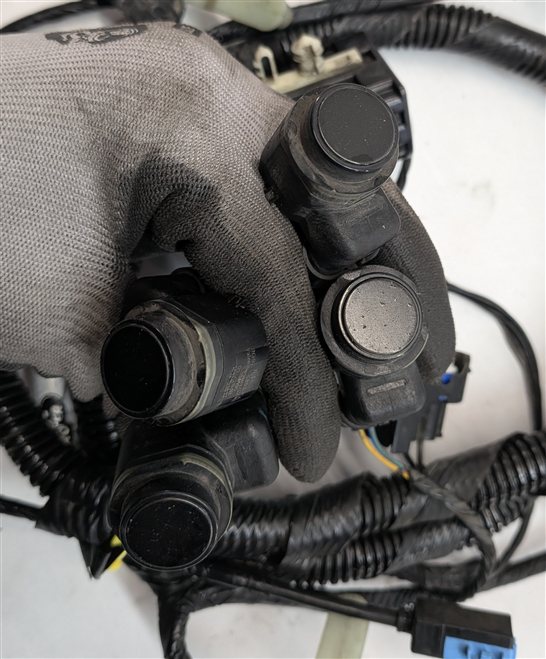 Thumbnail 8: 2016 RANGE ROVER (L405) FRONT PARK ASSIST PDC DISTANCE CONTROL WIRE SENSOR SET/4