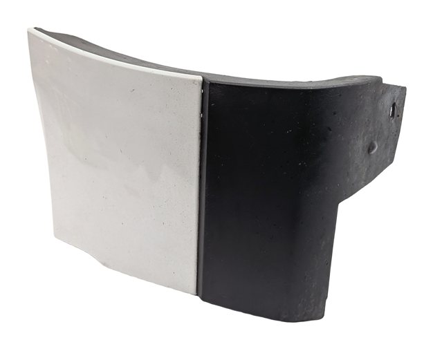 Thumbnail 2: 2016 RANGE ROVER (L405) FRONT RIGHT PASSENGER LOWER FENDER TRIM MOULDING (White)