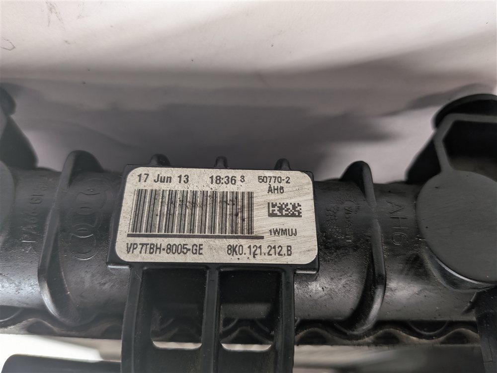 Thumbnail 9: 2010-2018 AUDI A6 A7 A8 S5 S7 SQ5 S8 LEFT DRIVER AUX AUXILIARY RADIATOR COOLER