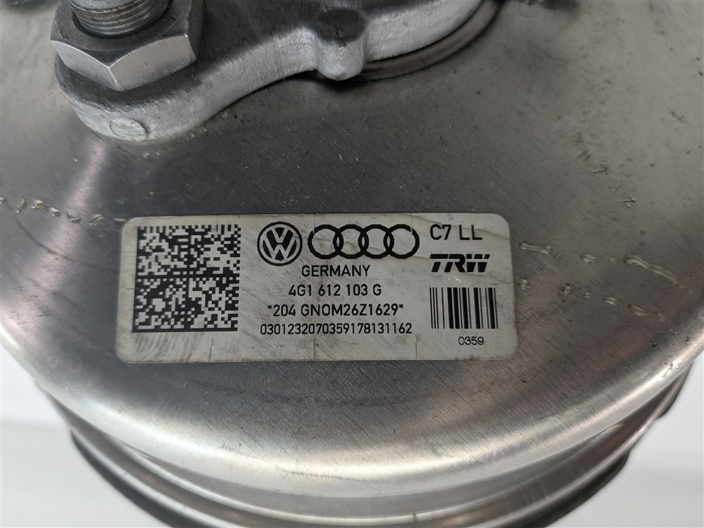 Thumbnail 8: 12-17 AUDI A4 S4 A5 S5 A6 S6 A7 S7 RS7 (C7 B8 8K 8T) BRAKE BOOSTER w/ CYLINDER