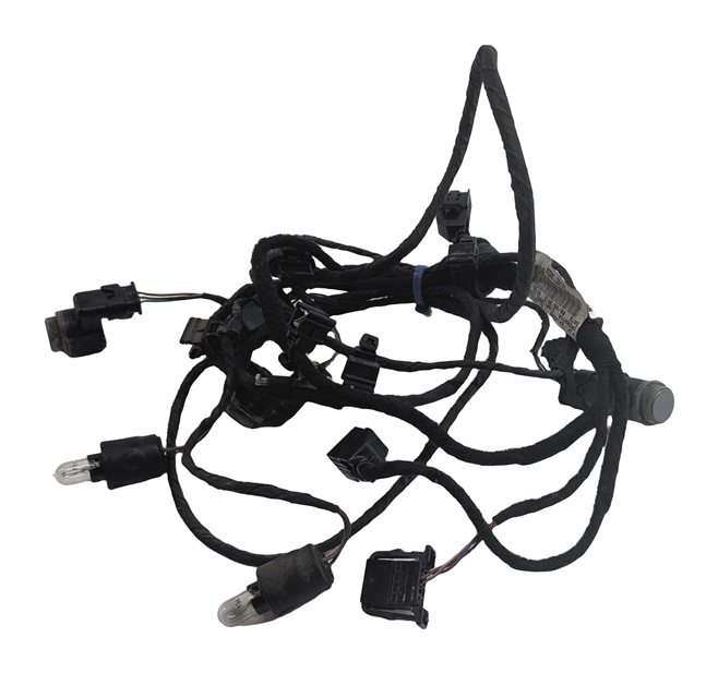 Thumbnail 2: 2014 AUDI A7 (C7 4G8) REAR PARK ASSIST PDC DISTANCE CONTROL SENSOR SET/4 (Gray)