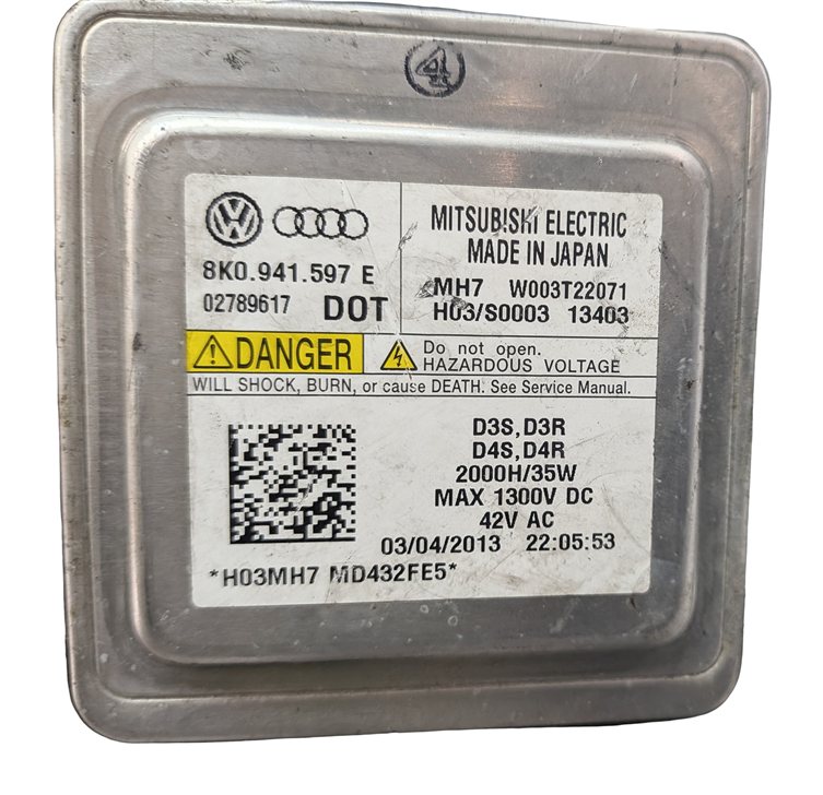 Thumbnail 10: 12-15 A7 C7 4G8 RIGHT PASSENGER XENON HID HEADLIGHT HEAD LIGHT LAMP (NON AFS)