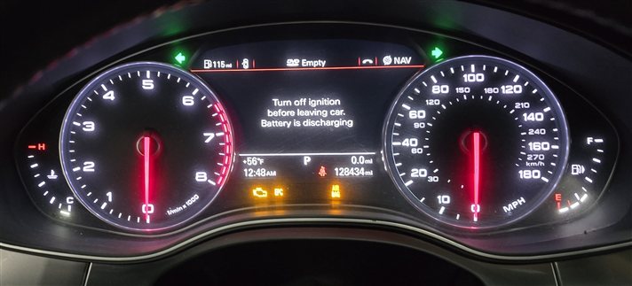 Thumbnail 13: 14 AUDI A7 (C7 4G8) DASH SPEEDOMETER INSTRUMENT GAUGE CLUSTER 4G8920984K (128k)