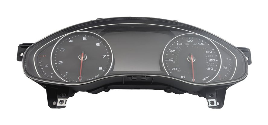 Thumbnail 2: 14 AUDI A7 (C7 4G8) DASH SPEEDOMETER INSTRUMENT GAUGE CLUSTER 4G8920984K (128k)