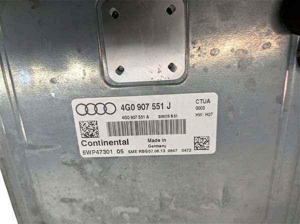 Thumbnail 8: 2014 AUDI A7 (C7 4G8) 3.0L SUPER (CTUA) ENGINE CONTROL MODULE ECM ECU
