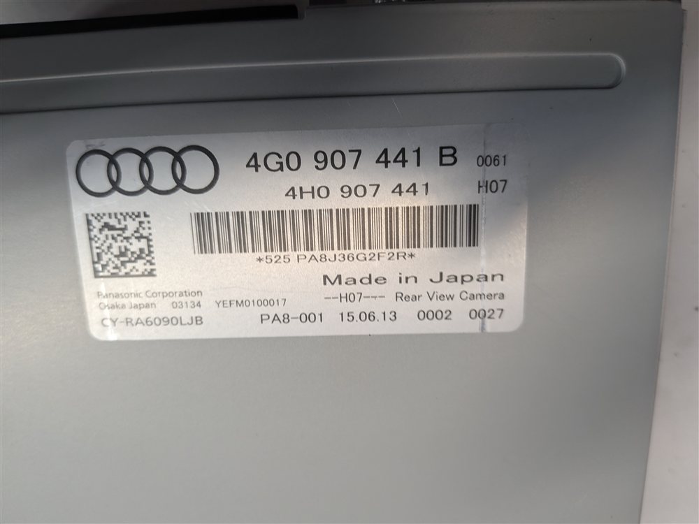 Thumbnail 7: 2012-2017 AUDI A6 A7 S6 S7 RS7 (C7 4G8) REARVIEW BACKUP CAMERA CONTROL MODULE