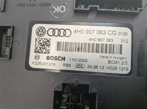 Thumbnail 8: 2014 AUDI A7 (C7 4G8) 3.0L SUPER (CTUA) ON BOARD POWER SUPPLY CONTROL MODULE