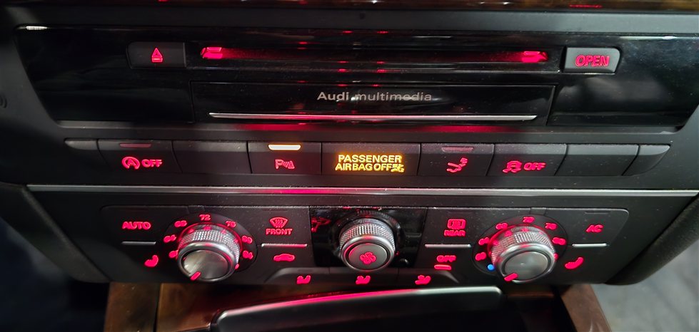 Thumbnail 12: 14-17 AUDI A6 A7 S6 S7 C7 4G8 FRONT HEAT AC CLIMATE CONTROL PANEL w/HEATED SEATS