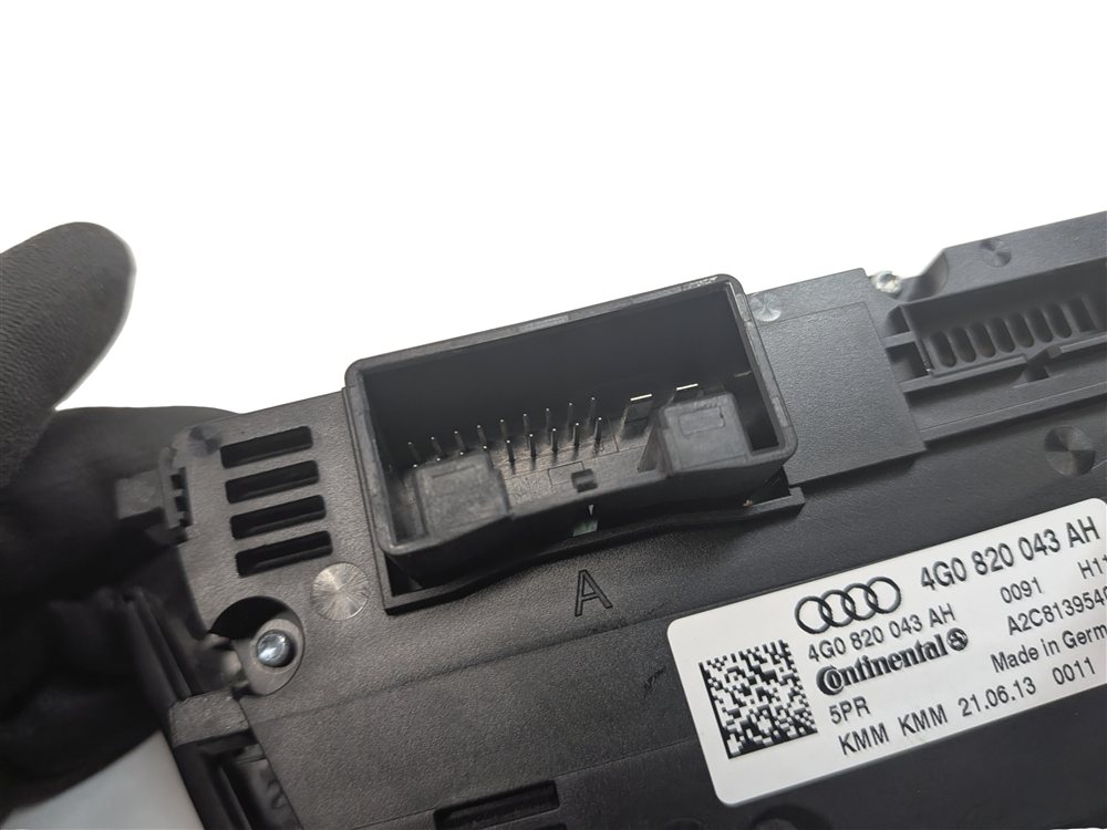 Thumbnail 8: 14-17 AUDI A6 A7 S6 S7 C7 4G8 FRONT HEAT AC CLIMATE CONTROL PANEL w/HEATED SEATS