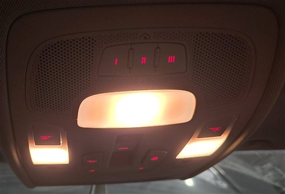Thumbnail 11: 2014 AUDI A7 (C7 4G8) FRONT INTERIOR DOME MAP READING COURTESY LIGHT LAMP (Gray)