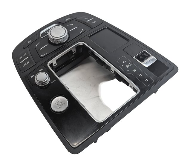 Thumbnail 4: 2014 AUDI A7 (C7 4G8) CENTER CONSOLE SHIFT TRIM w/ STEREO PHONE MMI NAVI CONTROL