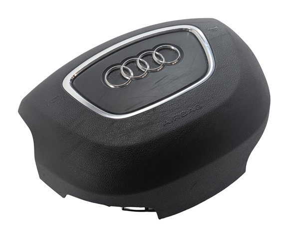 14-17 AUDI A7 (C7 4G8) DRIVER STEERING WHEEL SAFETY SRS AIR BAG AIRBAG (Black)