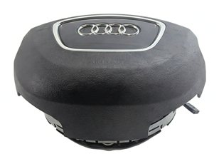 Thumbnail 2: 14-17 AUDI A7 (C7 4G8) DRIVER STEERING WHEEL SAFETY SRS AIR BAG AIRBAG (Black)