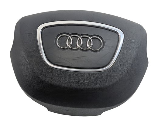 Thumbnail 3: 14-17 AUDI A7 (C7 4G8) DRIVER STEERING WHEEL SAFETY SRS AIR BAG AIRBAG (Black)