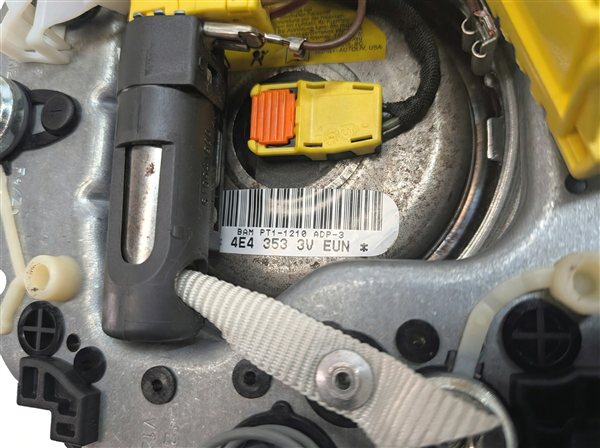 Thumbnail 8: 14-17 AUDI A7 (C7 4G8) DRIVER STEERING WHEEL SAFETY SRS AIR BAG AIRBAG (Black)