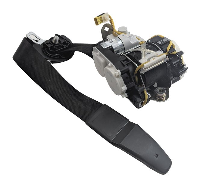 Thumbnail 2: 12-18 AUDI A7 S7 RS7 (C7) FRONT LEFT DRIVER SEATBELT SEAT BELT RETRACTOR (Black)