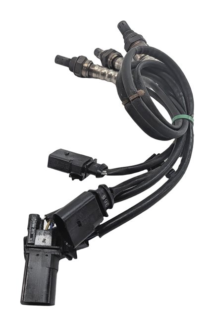 Thumbnail 3: 2014 AUDI A7 (C7 4G8) 3.0L SUPER (CTUA) ENGINE OXYGEN O2 WIRE SENSOR SET/4