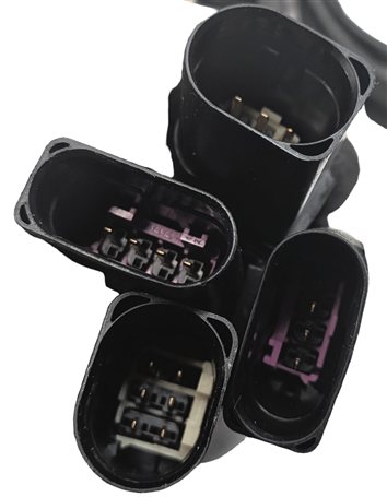 Thumbnail 5: 2014 AUDI A7 (C7 4G8) 3.0L SUPER (CTUA) ENGINE OXYGEN O2 WIRE SENSOR SET/4