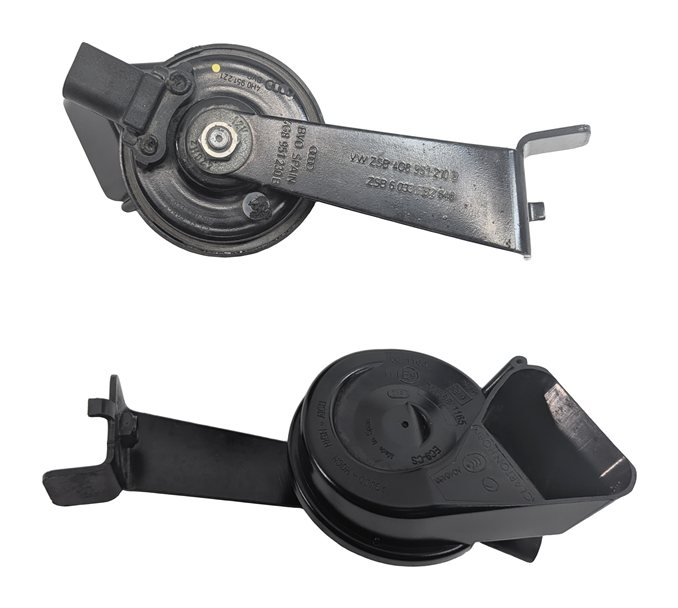 Thumbnail 5: 2014 AUDI A7 (C7 4G8) HIGH LOW NOTE TONE SPEAKER HORN ALERT SET/2