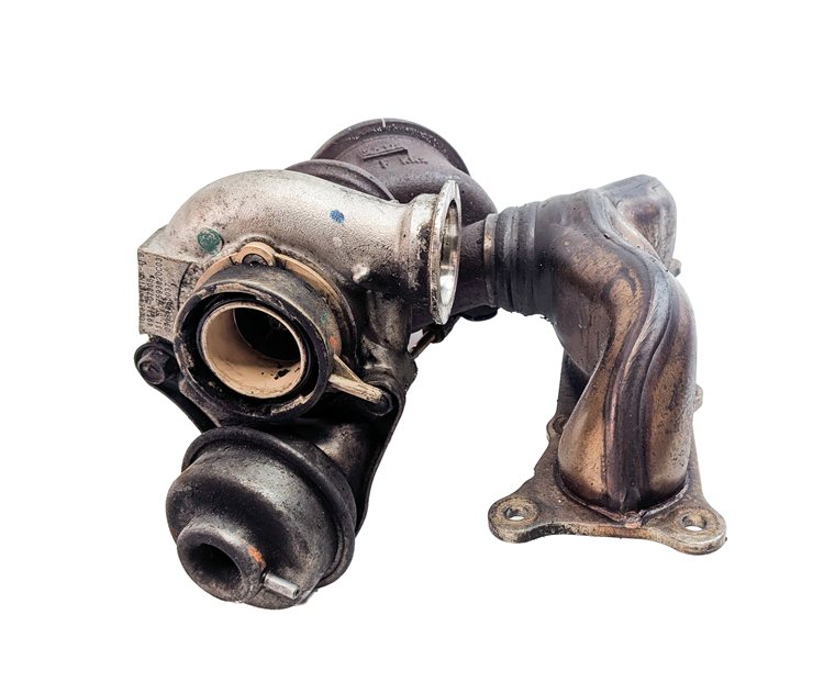2008-2010 BMW X6 (E71) 3.0L xDRIVE 35i TWIN TURBO FRONT TURBOCHARGER ASSEMBLY