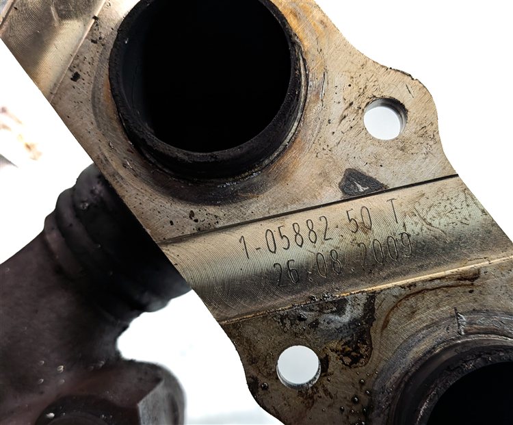 Thumbnail 10: 2008-2010 BMW X6 (E71) 3.0L xDRIVE 35i TWIN TURBO FRONT TURBOCHARGER ASSEMBLY
