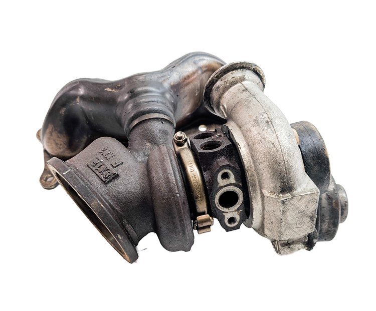 Thumbnail 5: 2008-2010 BMW X6 (E71) 3.0L xDRIVE 35i TWIN TURBO FRONT TURBOCHARGER ASSEMBLY
